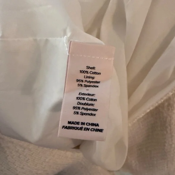 Cinq à Sept Nova Tweed Cream Fit & Flare Pleated Mini Dress-NWT Size 8